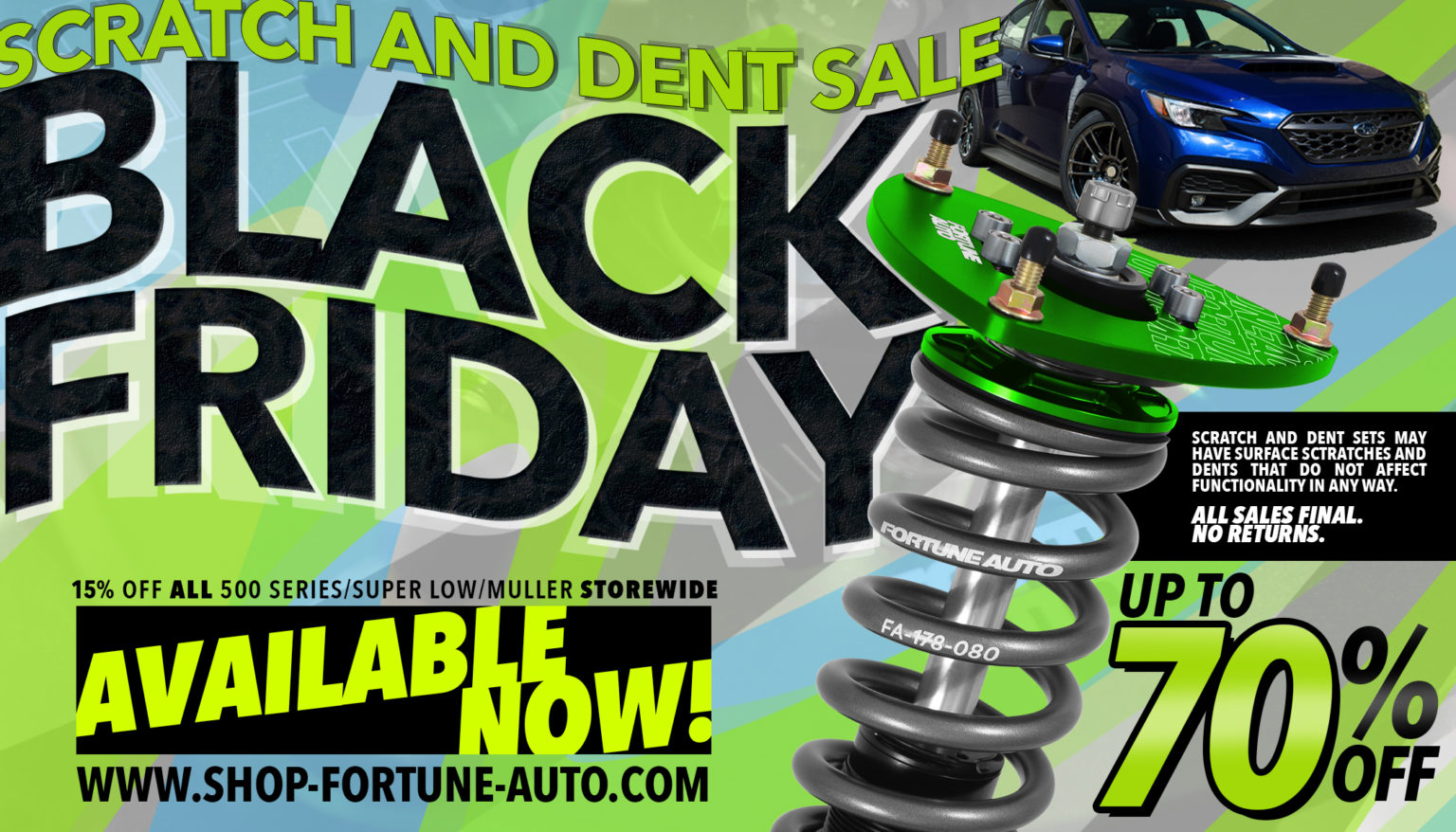 Fortune Auto Performance Suspension Systems