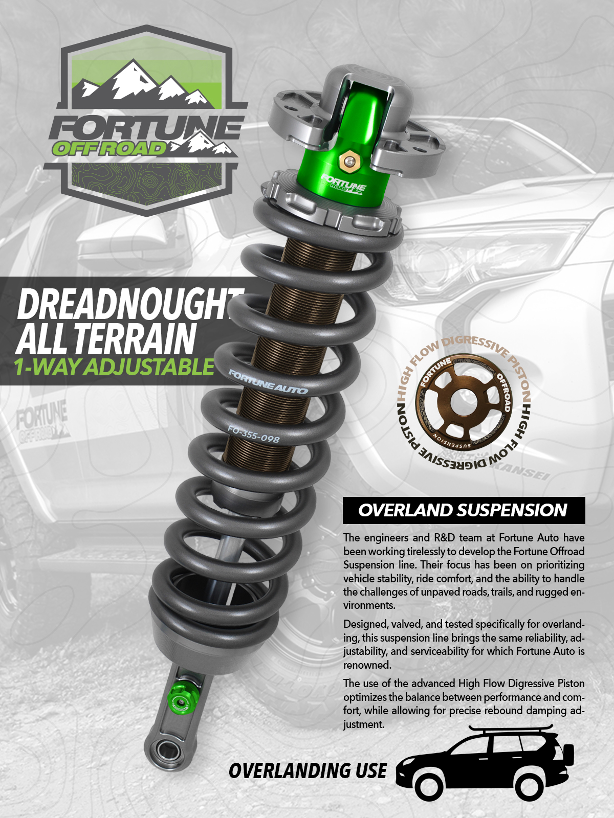 500 series coilovers from fortune auto